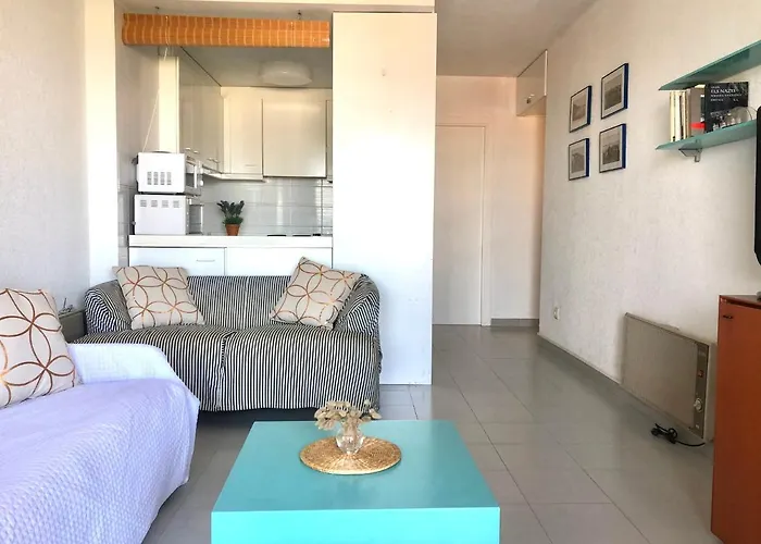 Roc Mar 4 3A - Apartamento Cerca Del Centro Y De La Playa - Terraza Con Vistas Al Mar Y Al Puerto